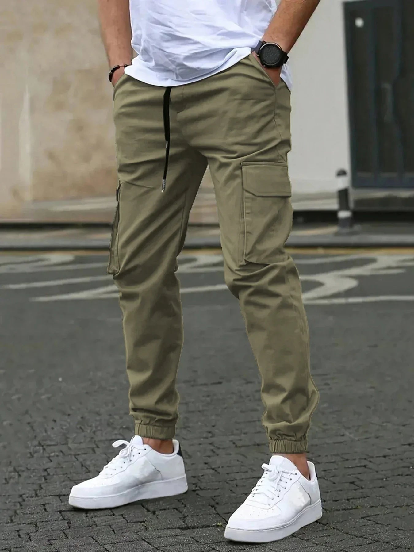 Pantalon Coupe Fuselée Pour Homme