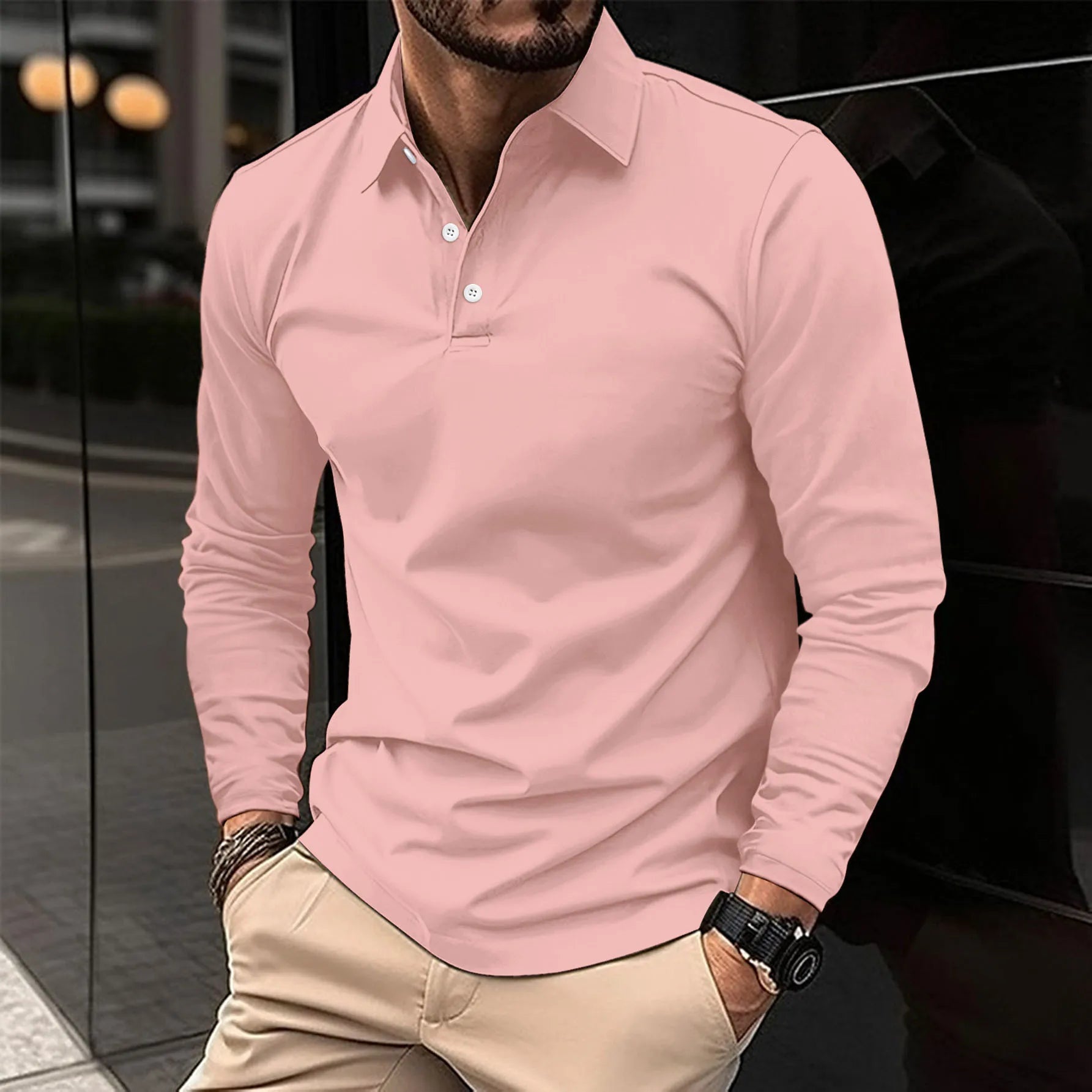 Polo Coupe Ajustée Pour Homme