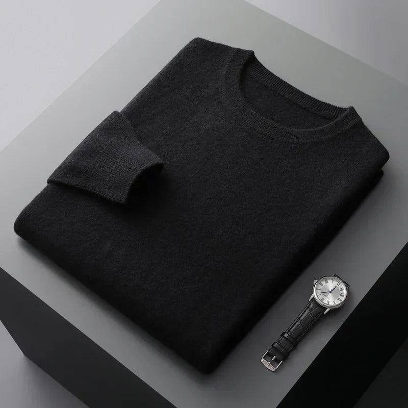 Homme Pull Col Rond