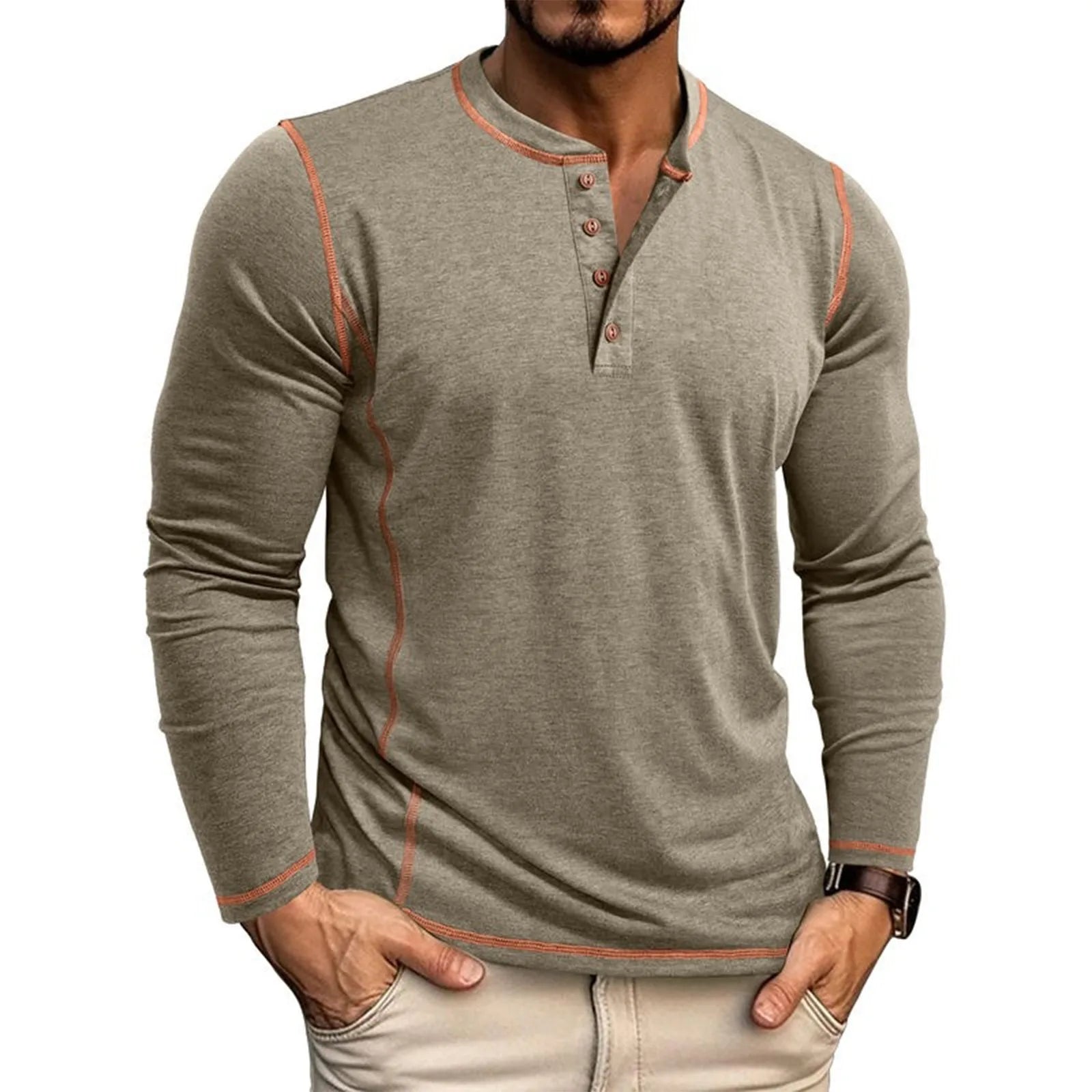 Chemise Coupe Droite Pour Homme