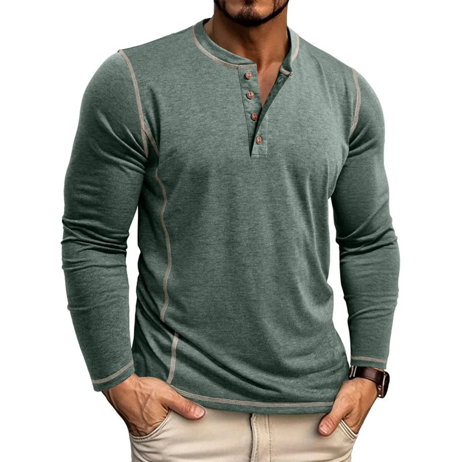 Chemise Coupe Droite Pour Homme