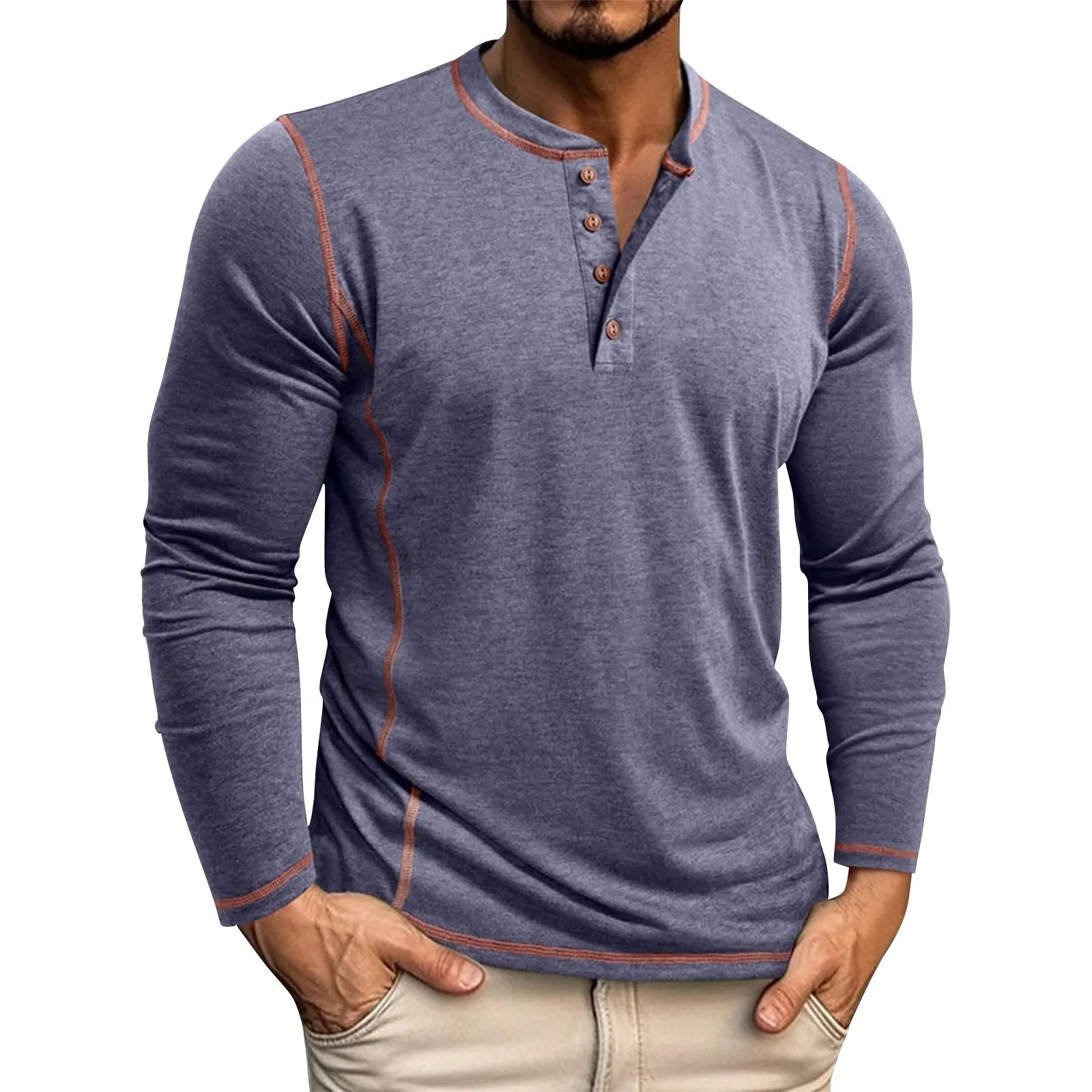 Chemise Coupe Droite Pour Homme