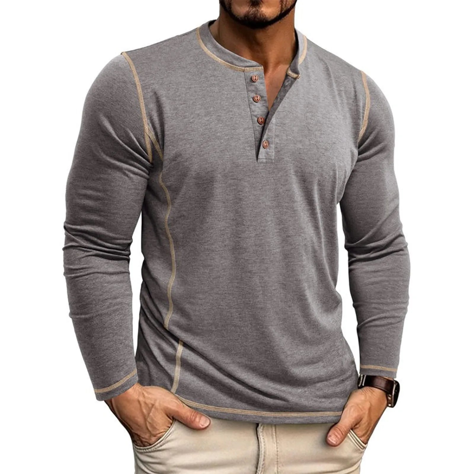 Chemise Coupe Droite Pour Homme