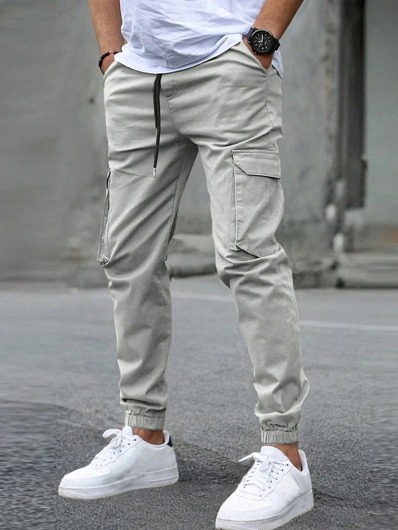 Pantalon Coupe Fuselée Pour Homme