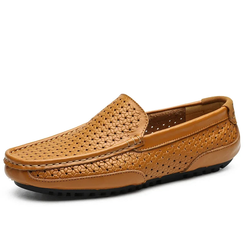 Mocassins Coupe Droite Pour Homme