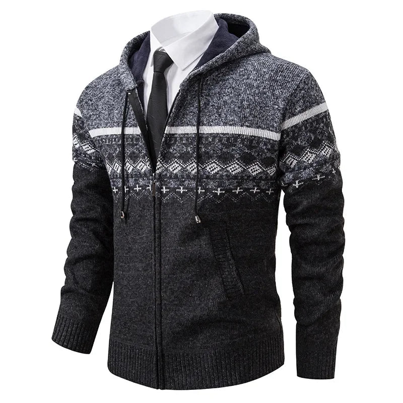 Veste Maille Douce Coupe Droite Pour Homme