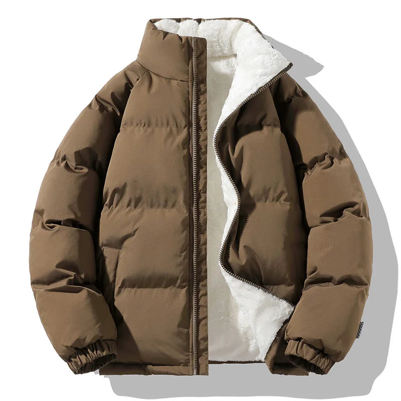 Doudoune Matelassé Fermeture Zippée Pour Homme