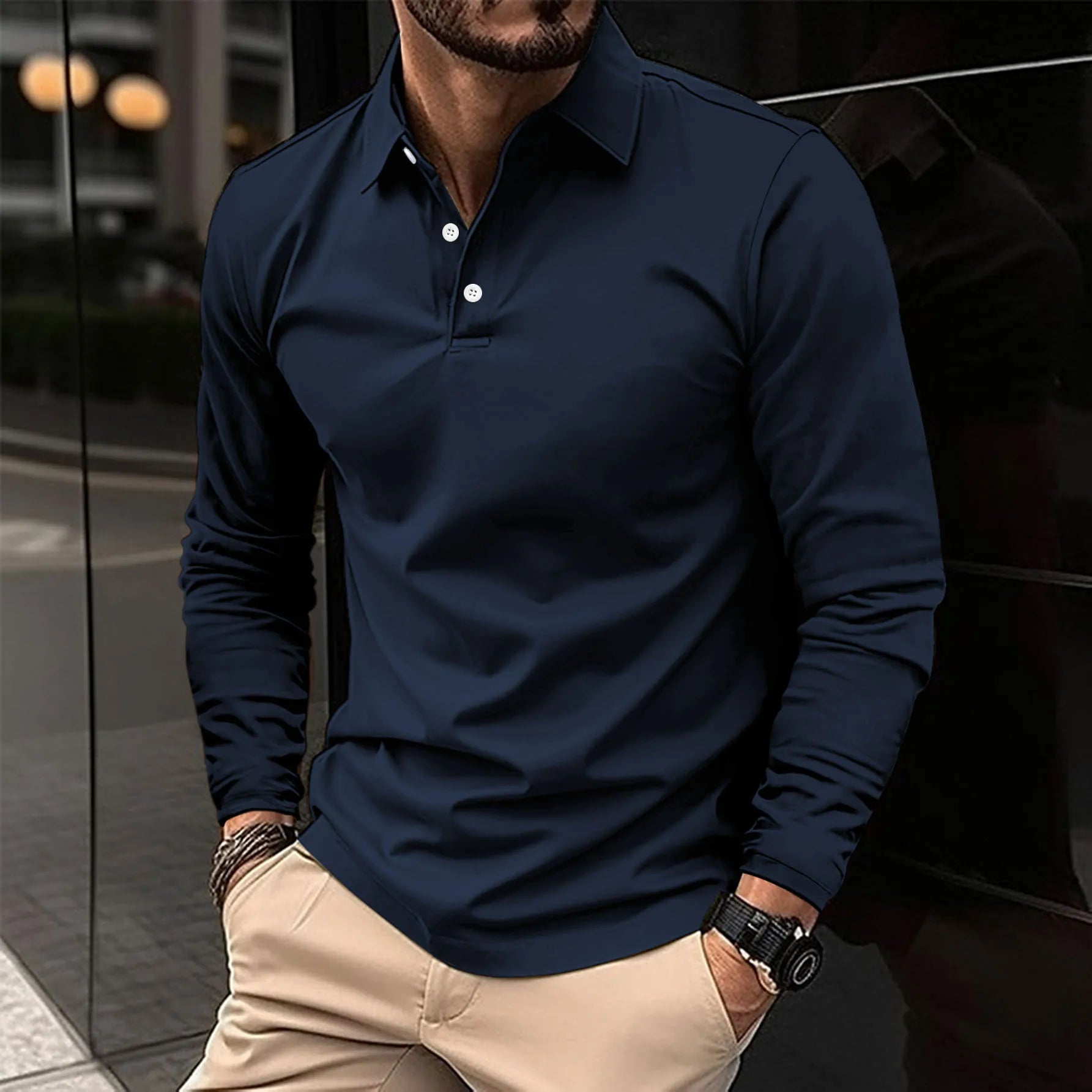 Polo Coupe Ajustée Pour Homme