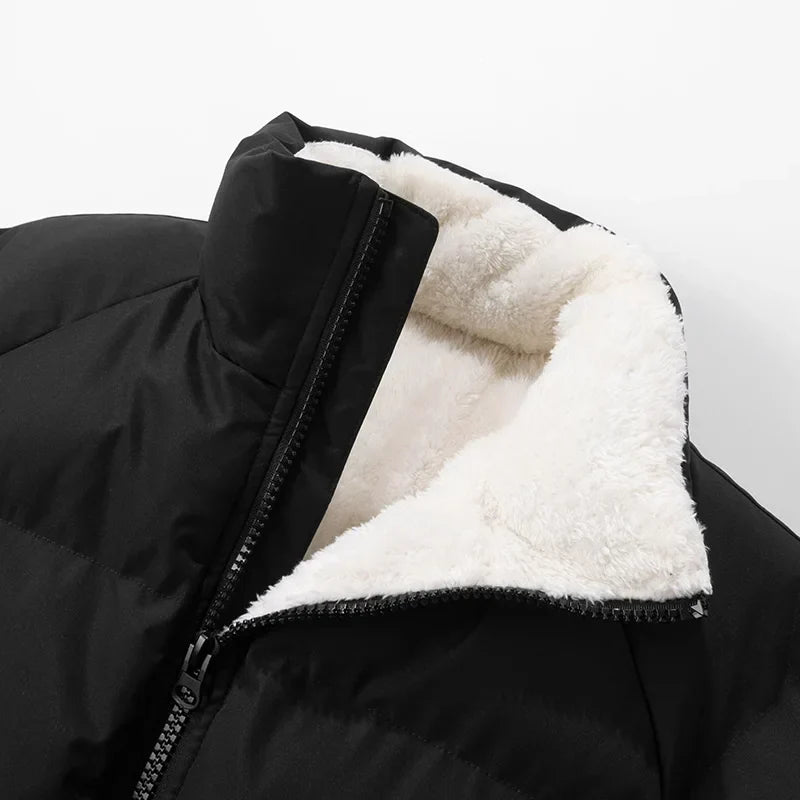 Doudoune Matelassé Fermeture Zippée Pour Homme