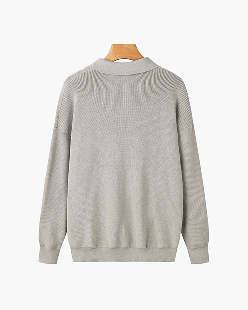 Pull Matière Texturée Pour Homme