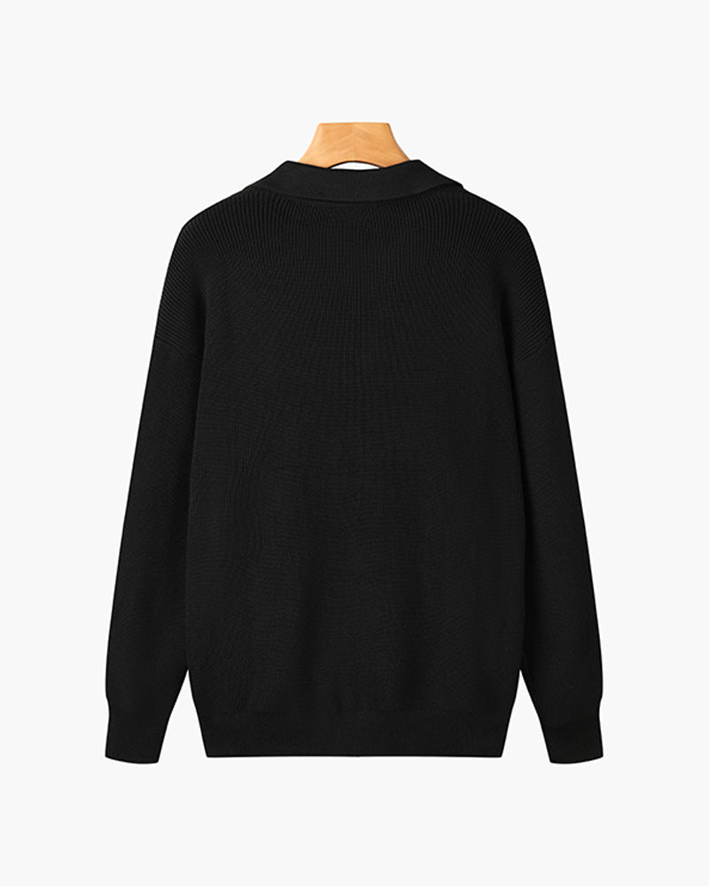 Pull Matière Texturée Pour Homme