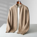 Homme Cardigan Maille Zippé