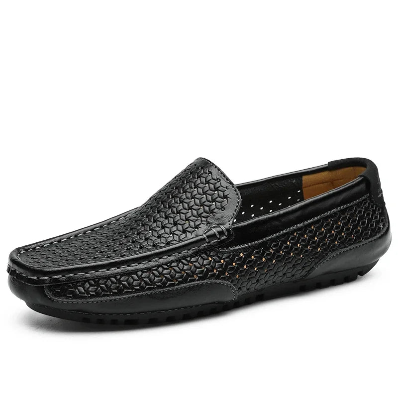 Mocassins Coupe Droite Pour Homme