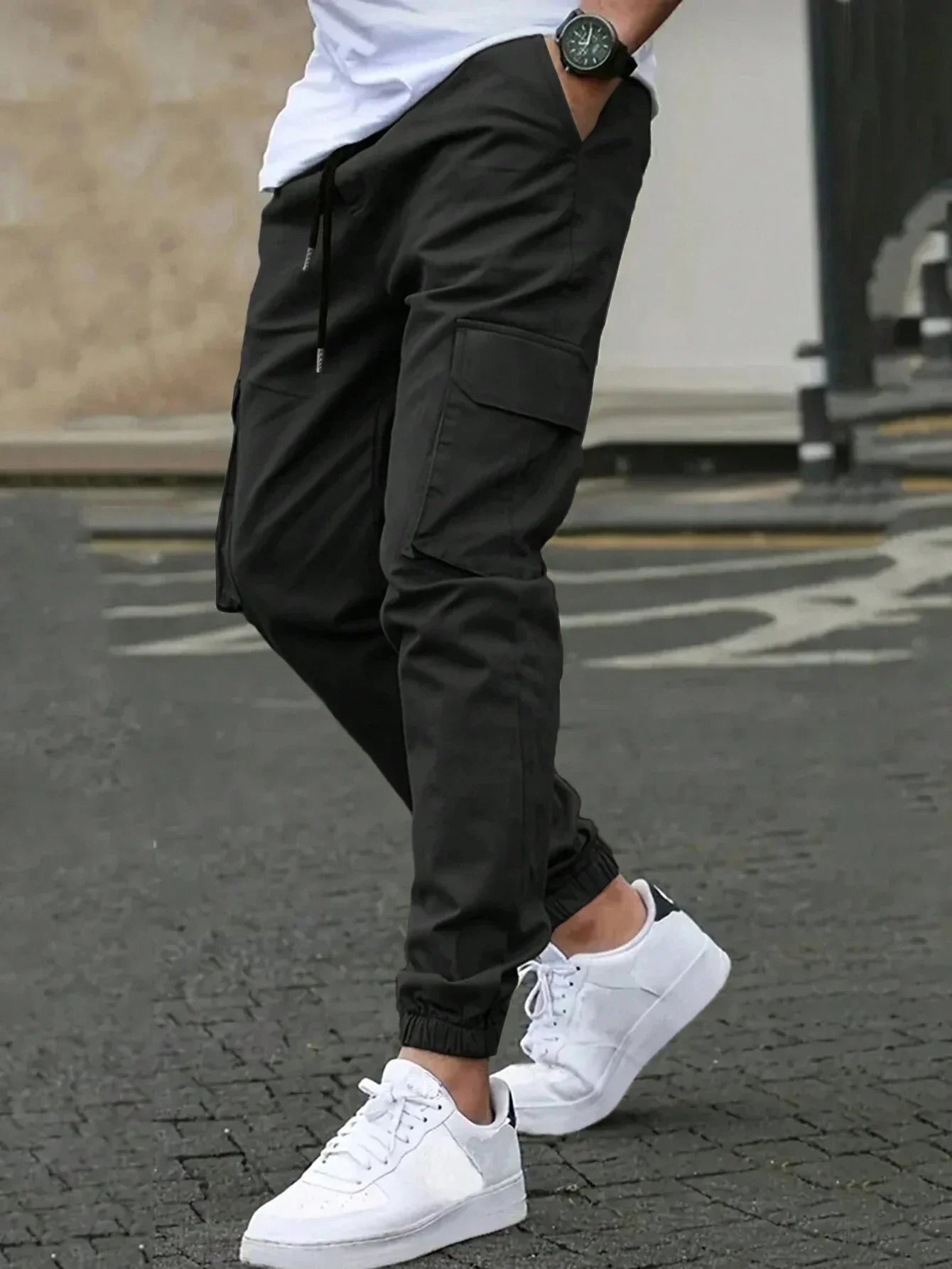 Pantalon Coupe Fuselée Pour Homme