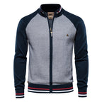 Homme Cardigan Bicolore