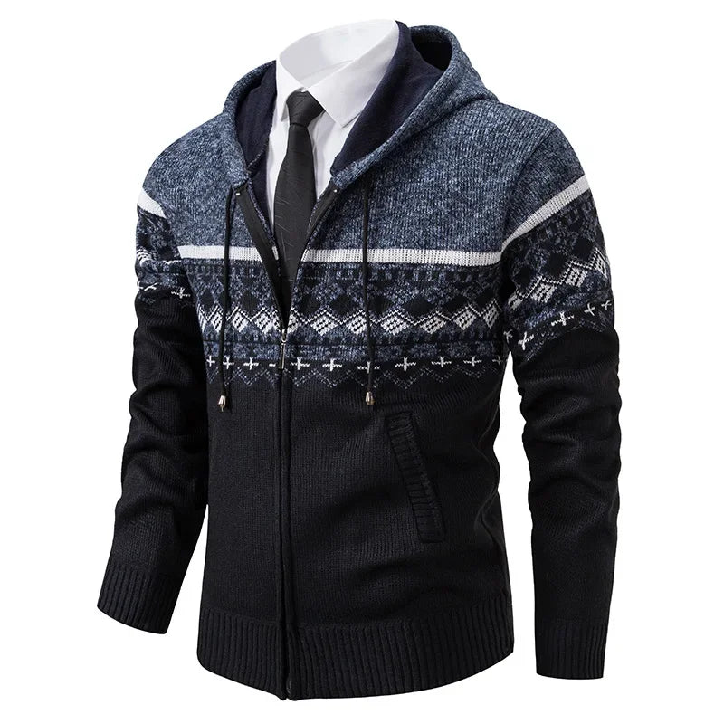 Veste Maille Douce Coupe Droite Pour Homme