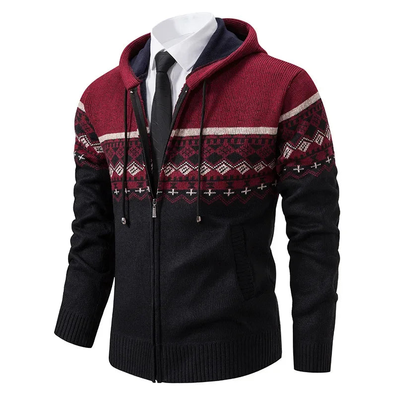Veste Maille Douce Coupe Droite Pour Homme