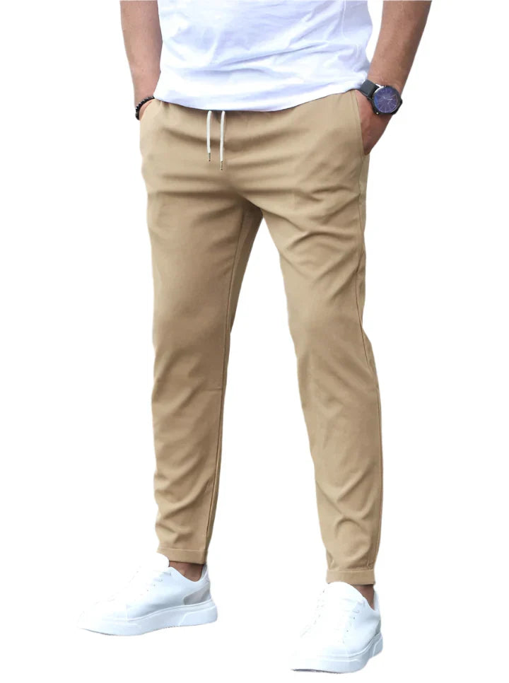 Homme Pantalon Coton Stretch