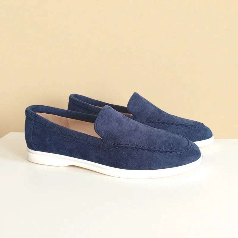 Homme Mocassins Daim Souples
