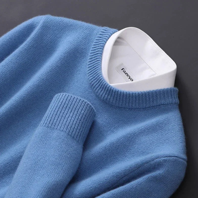 Homme Pull Col Rond