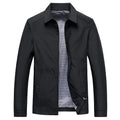 Veste Imperméable Légère Poches Latérales Zip Intégral Pour Homme