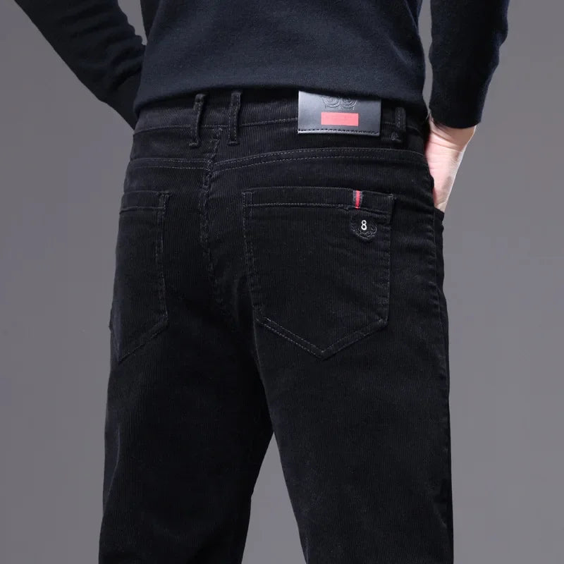 Homme Pantalon Velours Côtelé