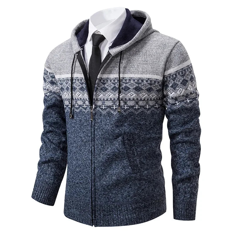 Veste Maille Douce Coupe Droite Pour Homme