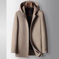 Manteau Aspect Lainage Pour Homme
