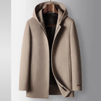 Manteau Aspect Lainage Pour Homme