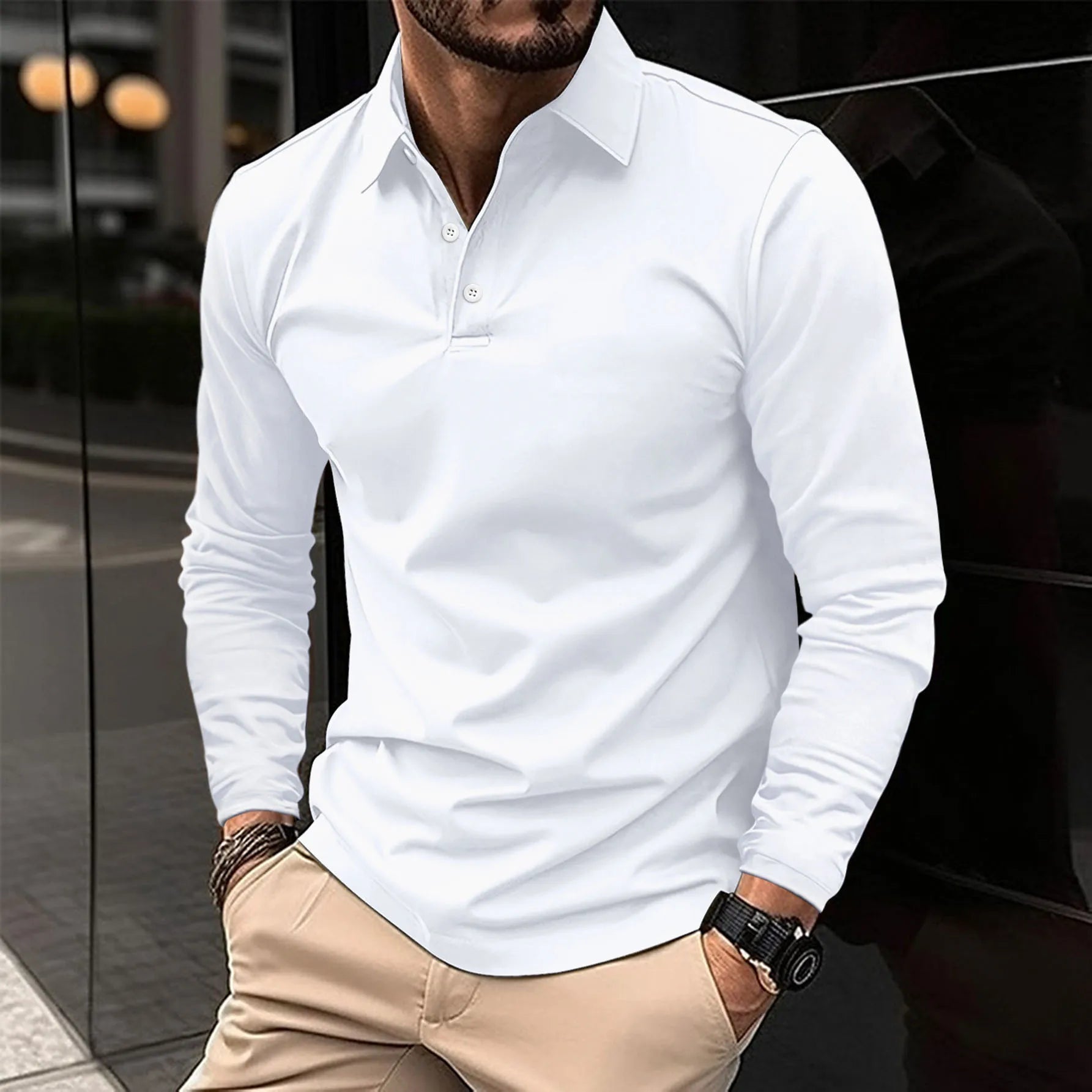 Polo Coupe Ajustée Pour Homme