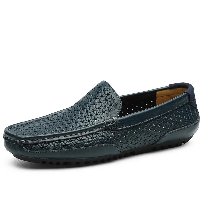 Mocassins Coupe Droite Pour Homme
