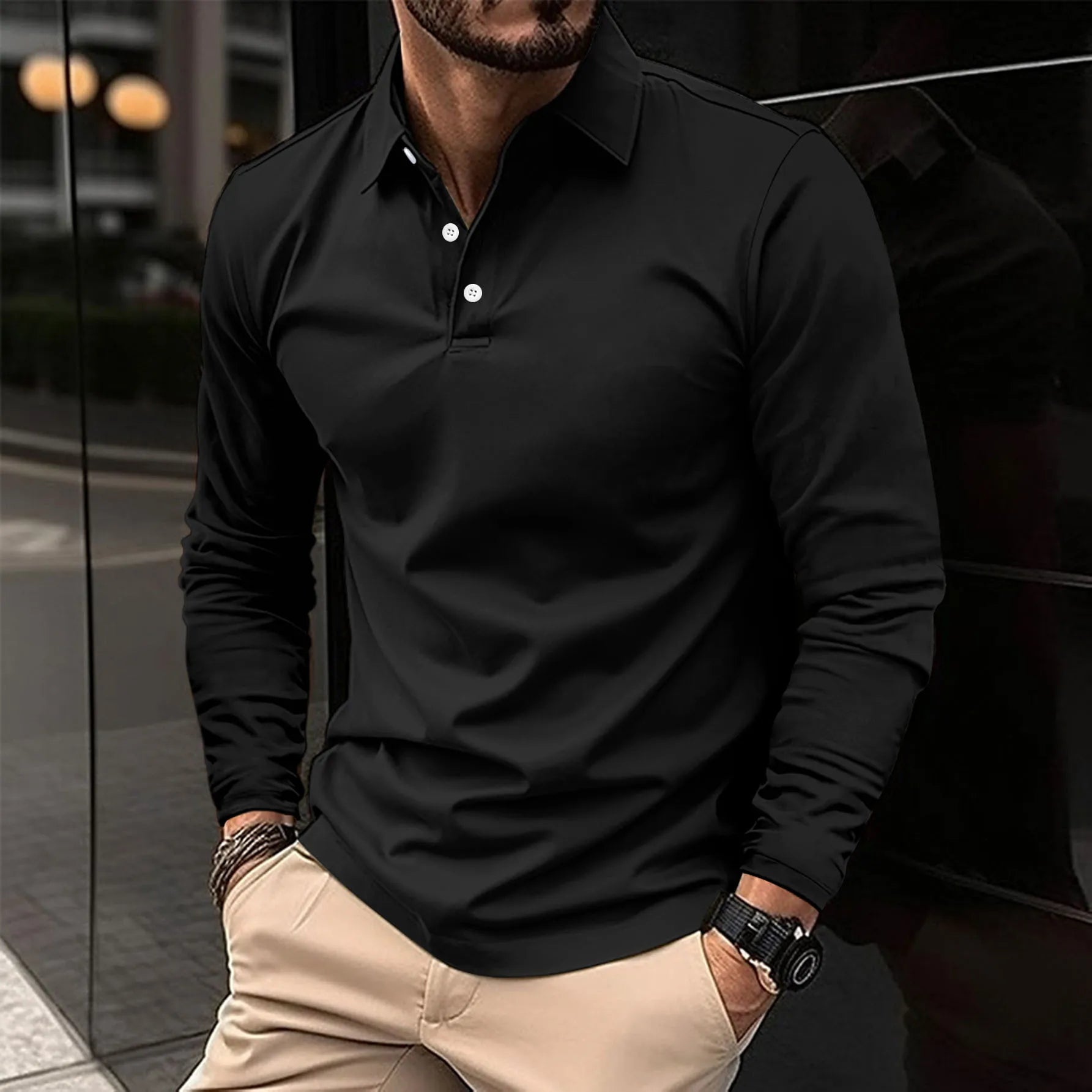 Polo Coupe Ajustée Pour Homme