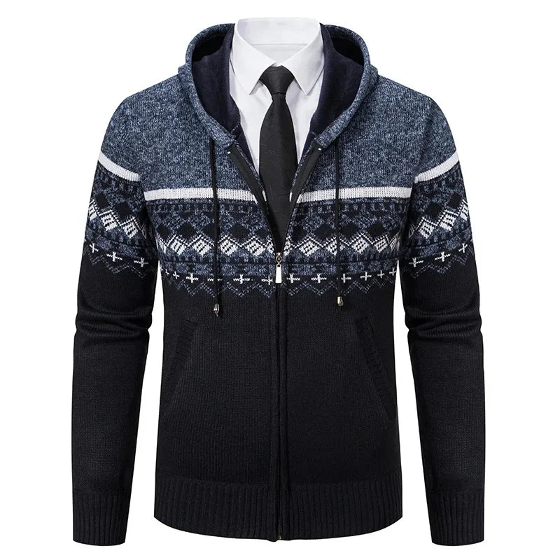 Veste Maille Douce Coupe Droite Pour Homme