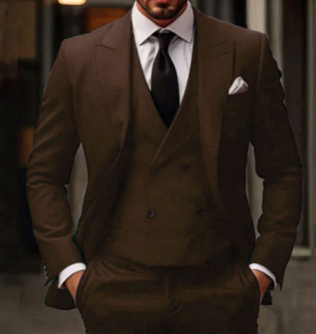Homme Costume Trois Pièces
