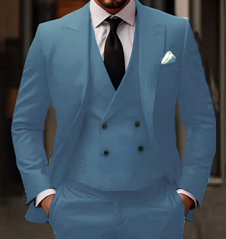 Homme Costume Trois Pièces