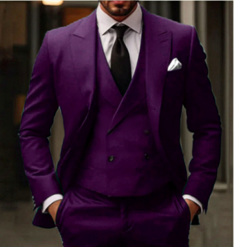 Homme Costume Trois Pièces