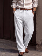 Pantalon Aspect Lin 2 Pour Homme
