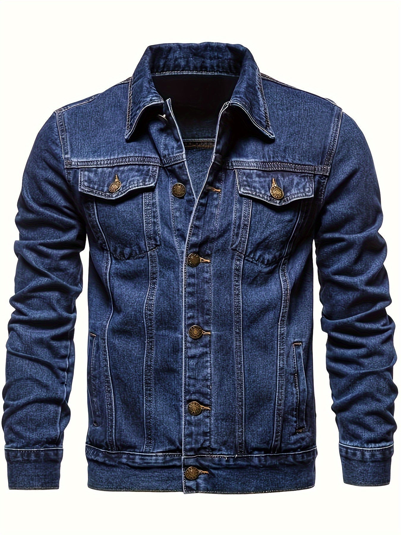 Veste en Jean Matière Stretch Pour Homme