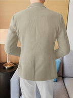 Blazer Maille Gaufrée Pour Homme