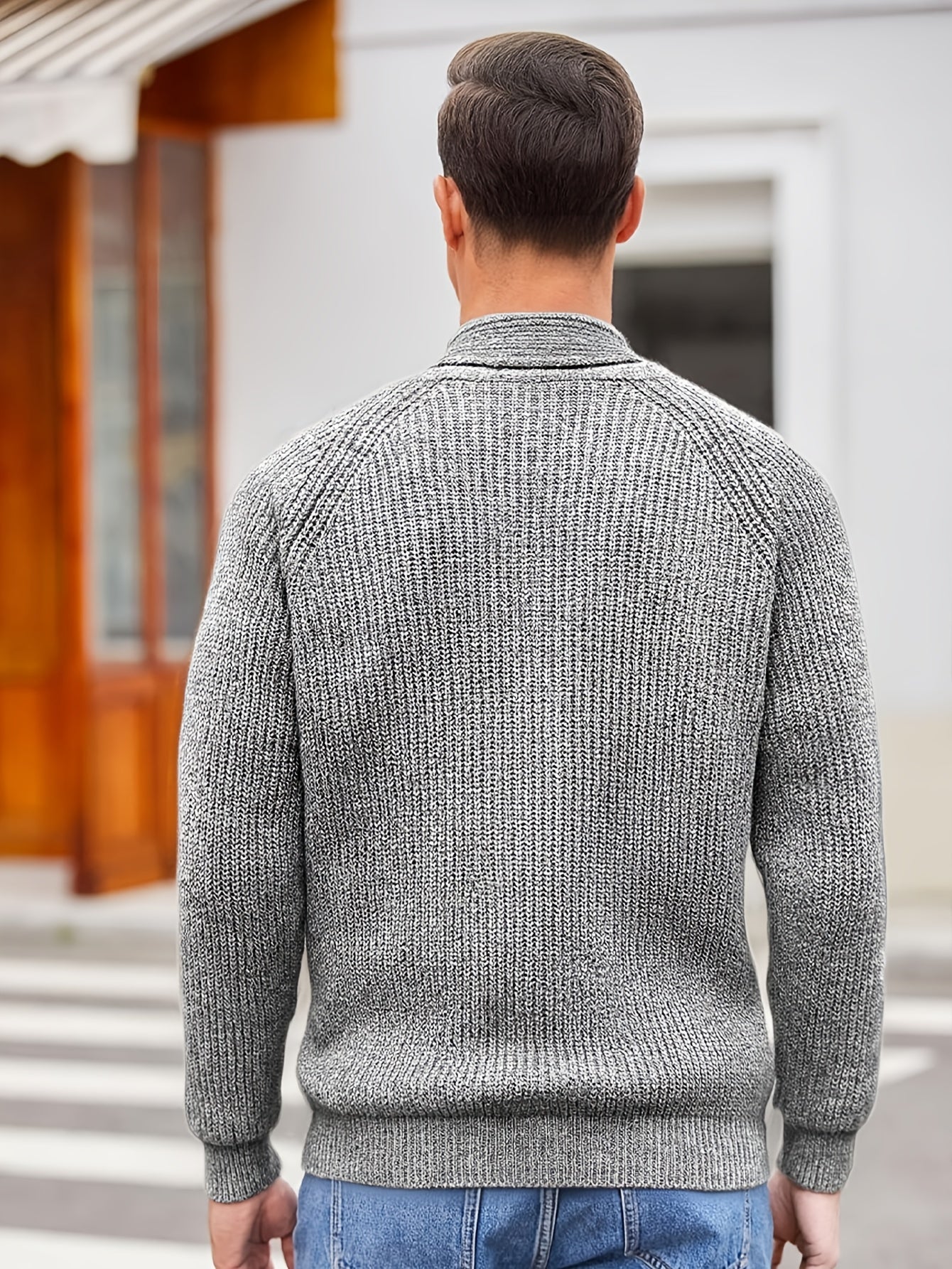 Cardigan Maille Douce Pour Homme