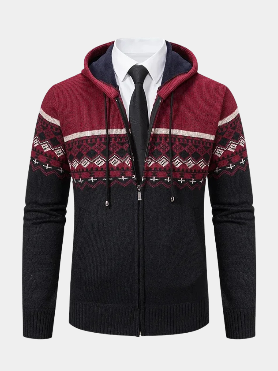 Veste Maille Douce Coupe Droite Pour Homme