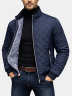 Veste Matelassé Coupe Tailleur Pour Homme
