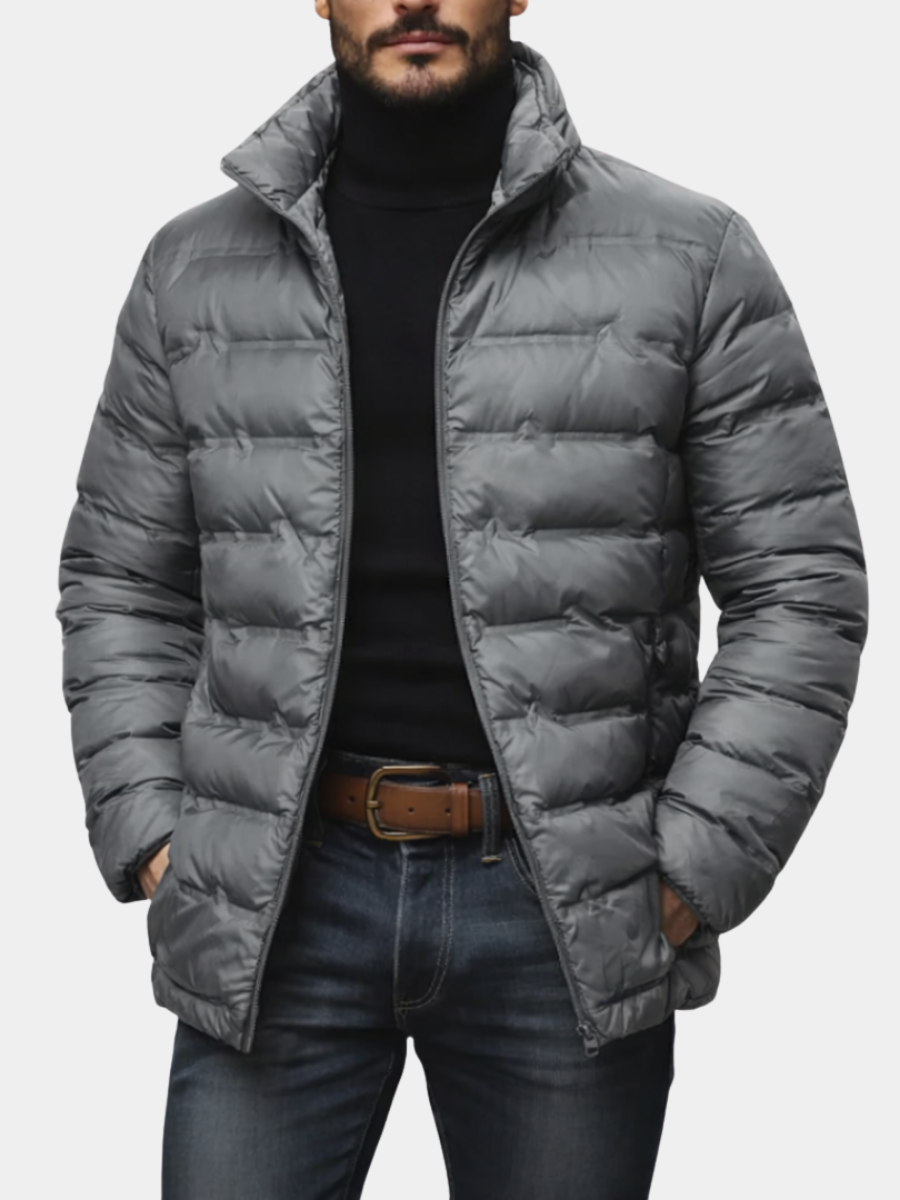 Doudoune Matelassé Doublé Pour Homme