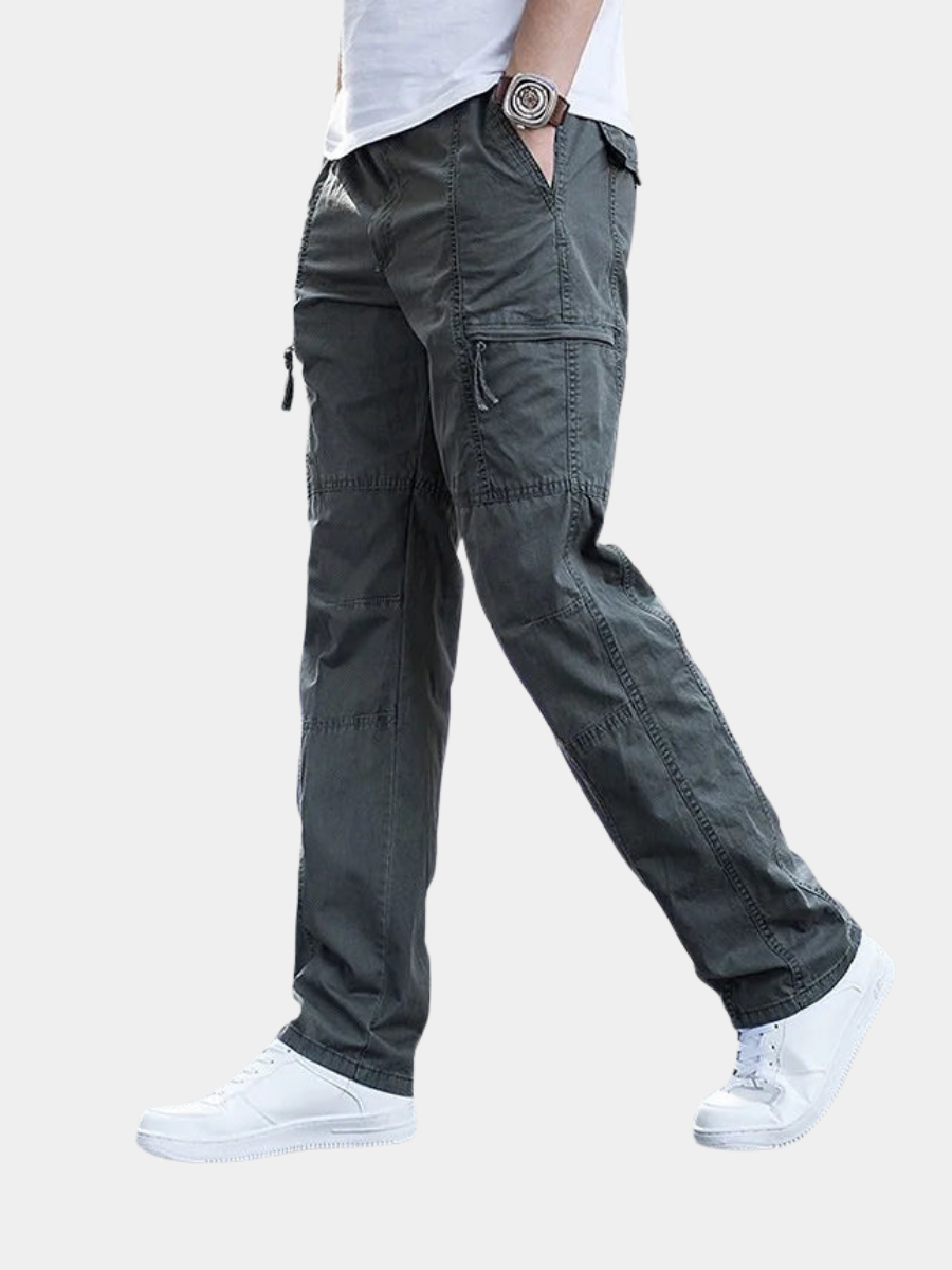 Homme Pantalon Cargo Poches