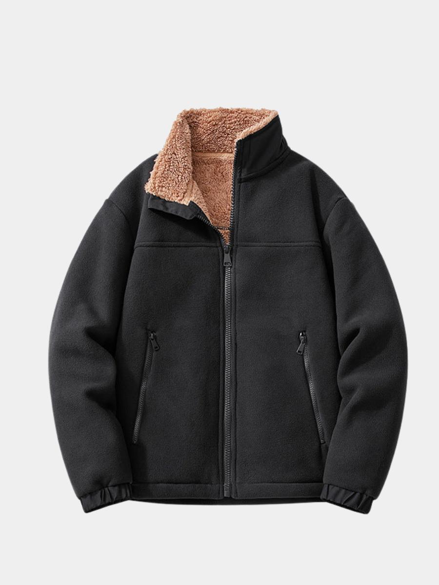 Veste Matelassé Fermeture Zippée Pour Homme