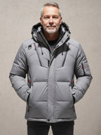 Veste Matelassé à Capuche Pour Homme