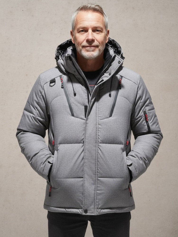 Veste Matelassé à Capuche Pour Homme