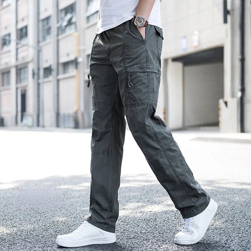 Homme Pantalon Cargo Poches