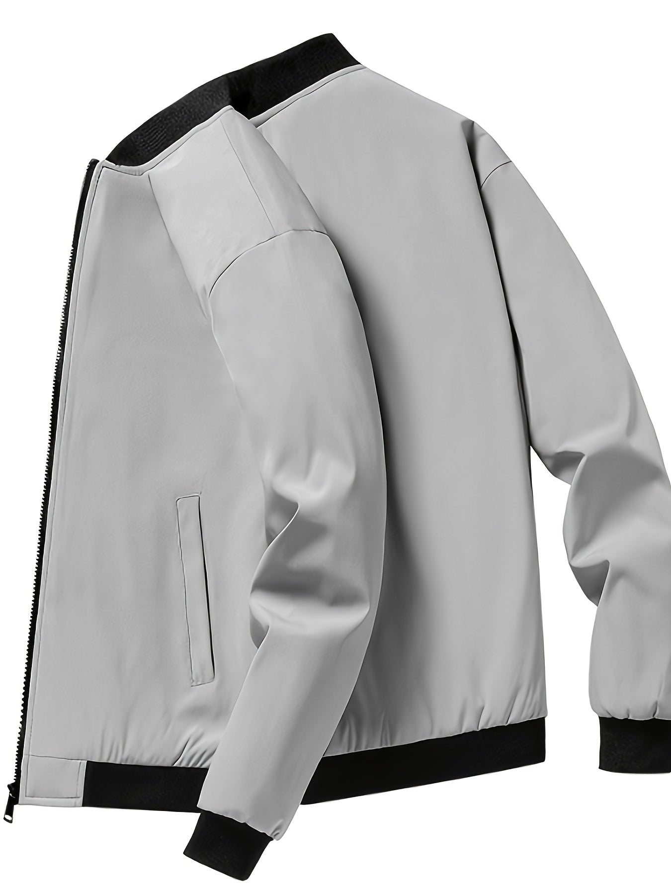 Blouson Teddy Coupe Droite Pour Homme