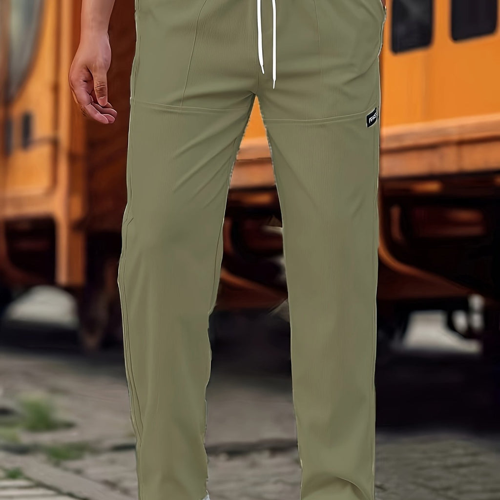 Homme Pantalon Coupe Droite
